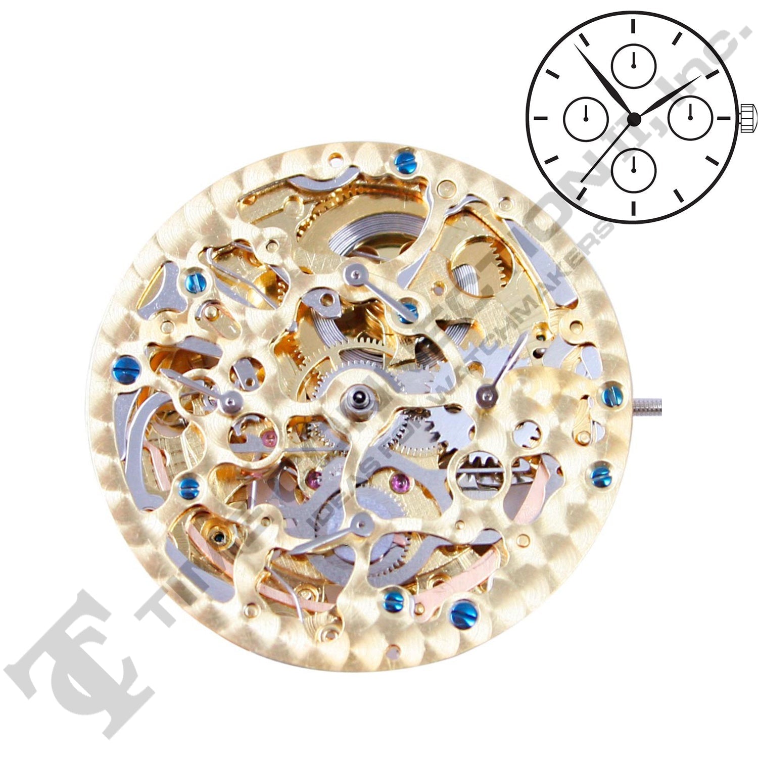 Chinese 2198-G Automatic Movement